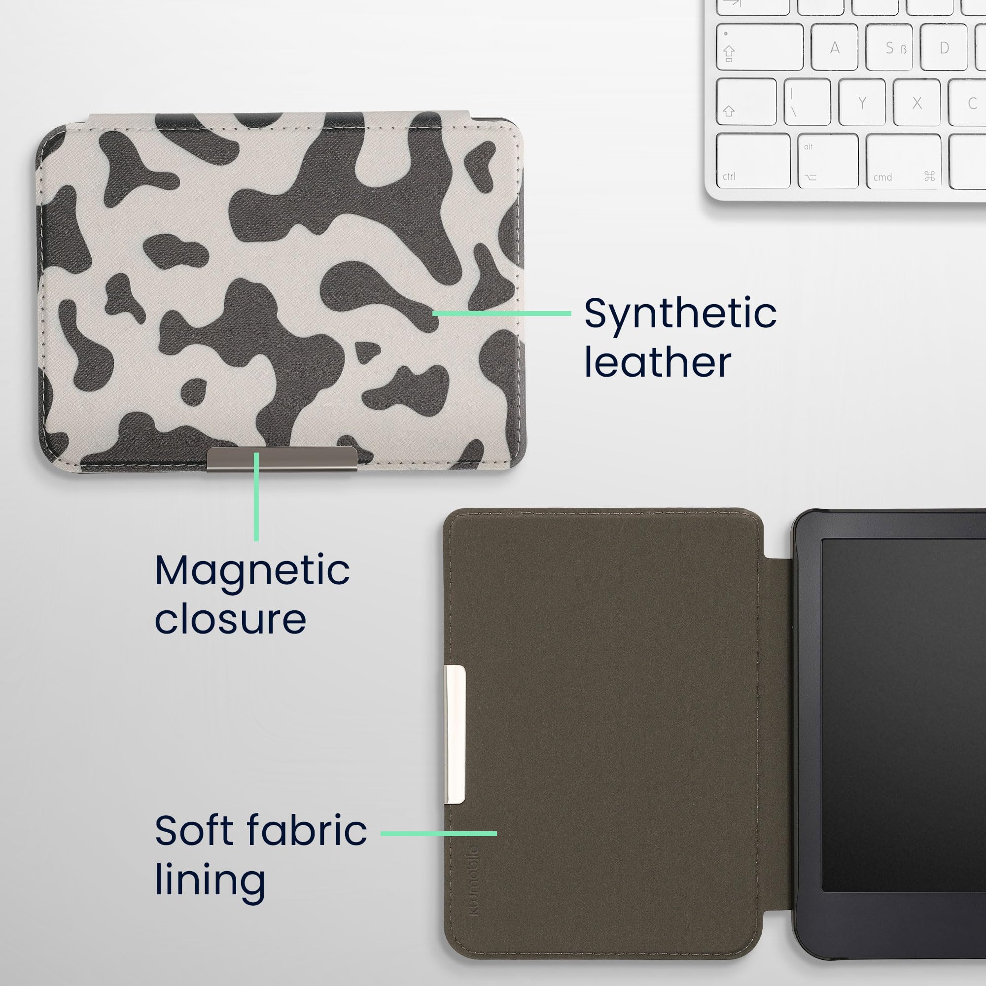 Foto 6 pulgar | Funda Para Lector Electrónico Kwmobile Compatible Con Kobo Clara 2e/tolino Shine 4 - Venta Internacional.