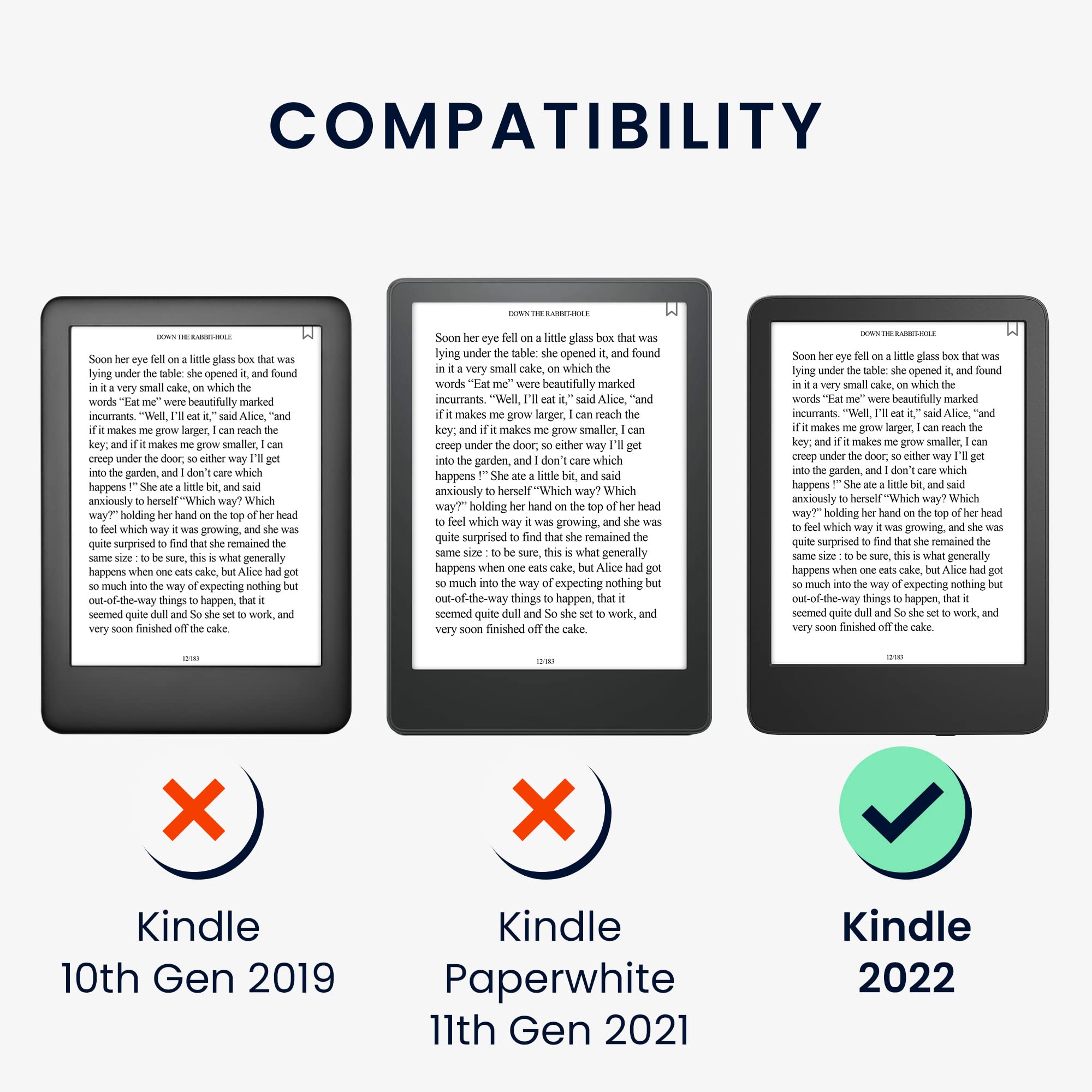 Foto 7 pulgar | Funda Kwmobile Compatible Con Amazon Kindle (2022/2024) - Venta Internacional.