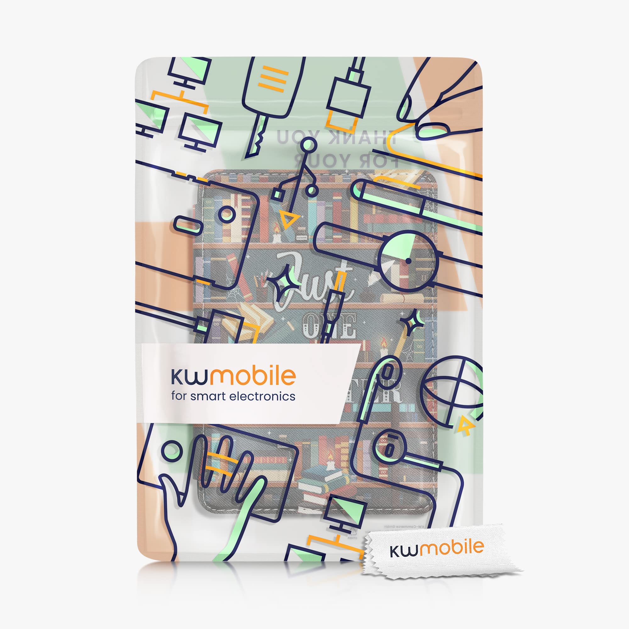 Foto 8 pulgar | Funda Kwmobile Compatible Con Amazon Kindle (2022/2024) - Venta Internacional.