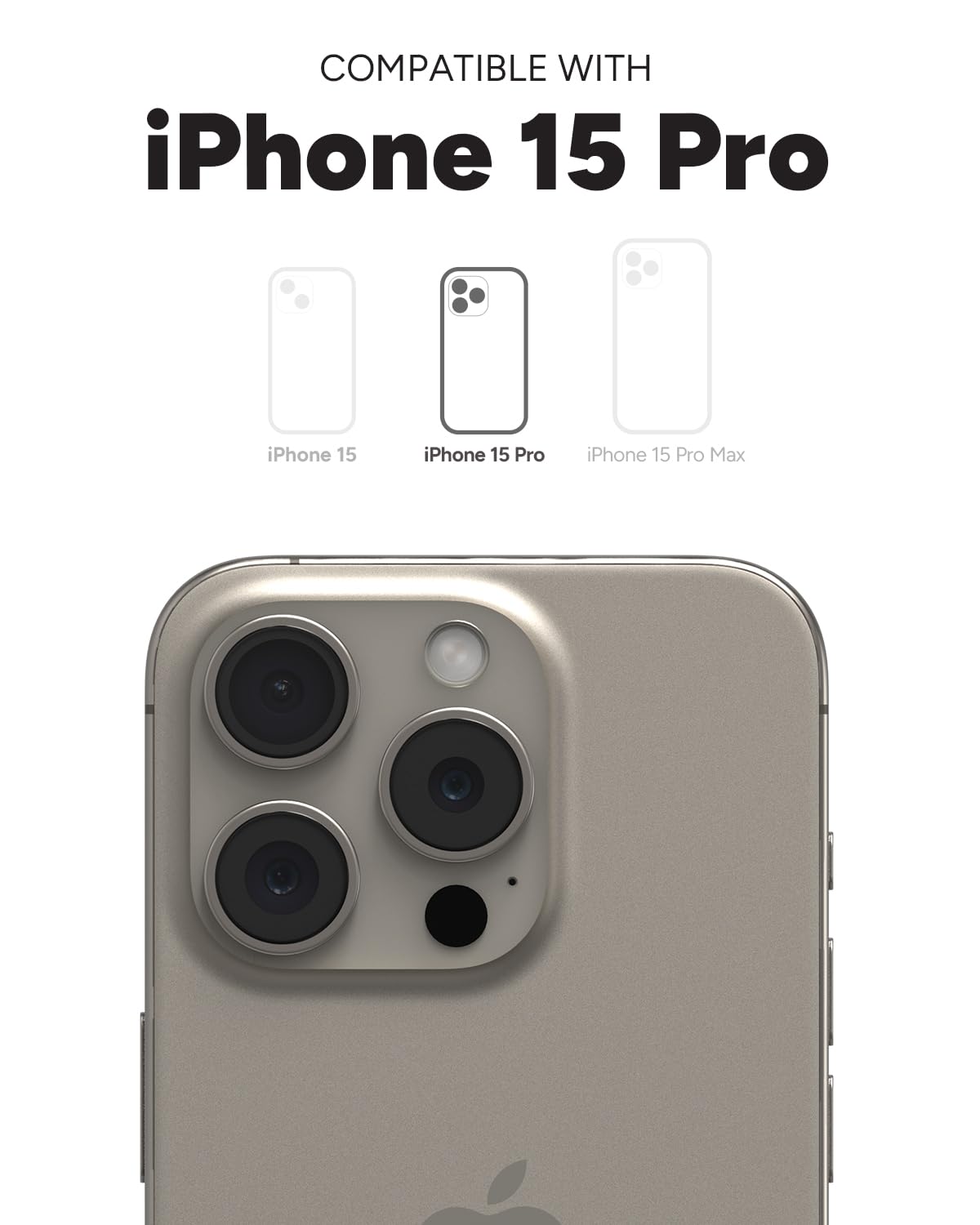 Foto 5 pulgar | Funda De Batería Mophie Juice Pack Para Iphone 15 Pro Negra - Venta Internacional.