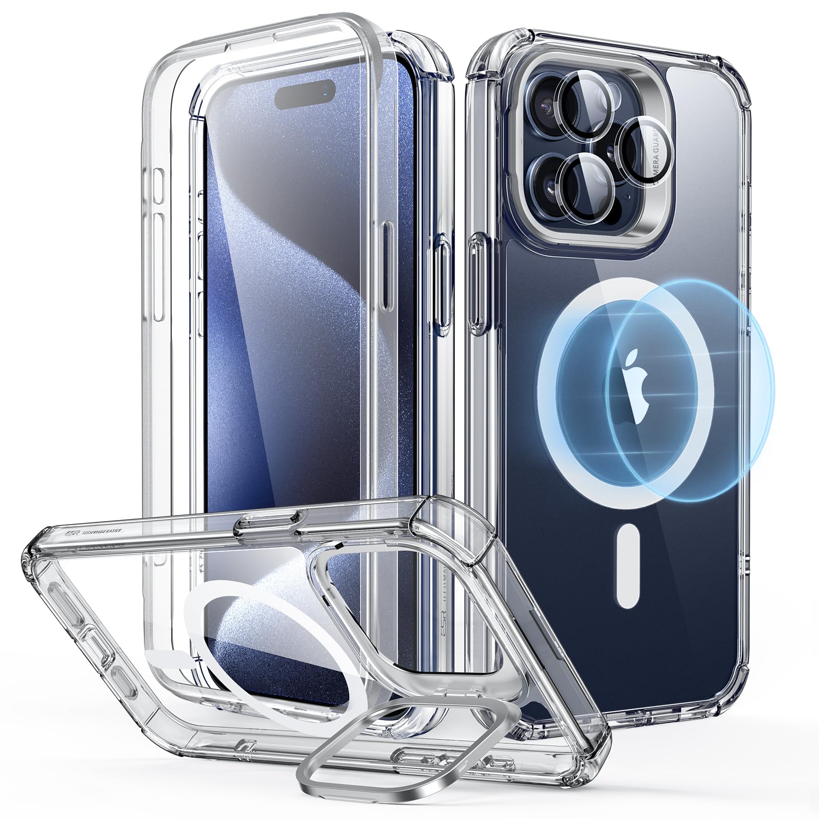 Foto 1 | Funda Esr Para Iphone 14 Pro Max Con Cristal Templado Transparente - Venta Internacional.