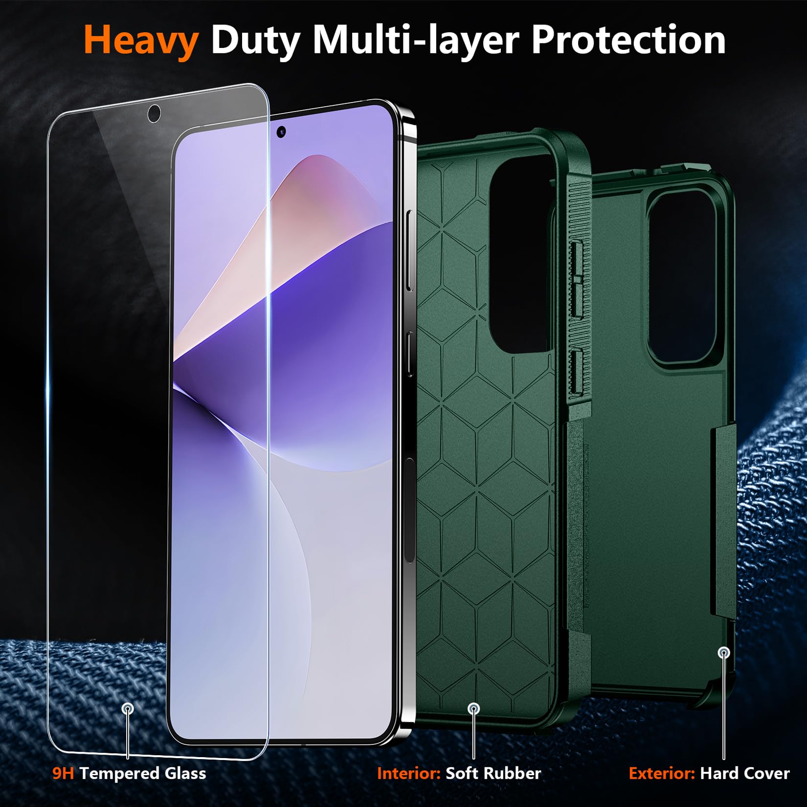 Foto 5 pulgar | Funda De Teléfono Spidercase Diseñada Para Samsung Galaxy S25 - Venta Internacional.