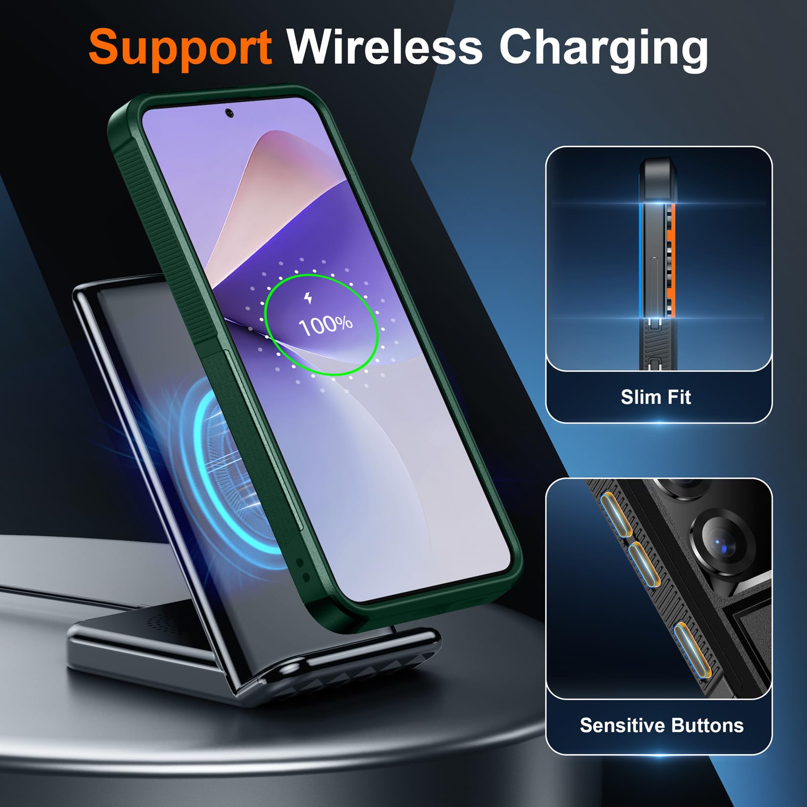 Foto 7 pulgar | Funda De Teléfono Spidercase Diseñada Para Samsung Galaxy S25 - Venta Internacional.
