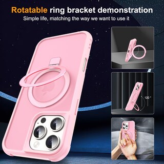 Foto 2 | Funda De Teléfono Sky-lmw Compatible Con Iphone 16 Pro, Color Rosa - Venta Internacional.