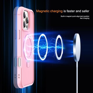 Foto 3 | Funda De Teléfono Sky-lmw Compatible Con Iphone 16 Pro, Color Rosa - Venta Internacional.