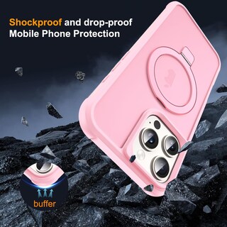 Foto 7 | Funda De Teléfono Sky-lmw Compatible Con Iphone 16 Pro, Color Rosa - Venta Internacional.
