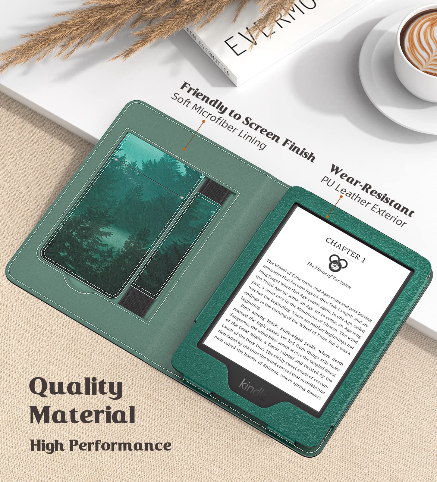 Foto 5 pulgar | Funda Moko Para Kindle Paperwhite 2021 De 6,8 Pulgadas Con Encendido/apagado Automáticos - Venta Internacional.