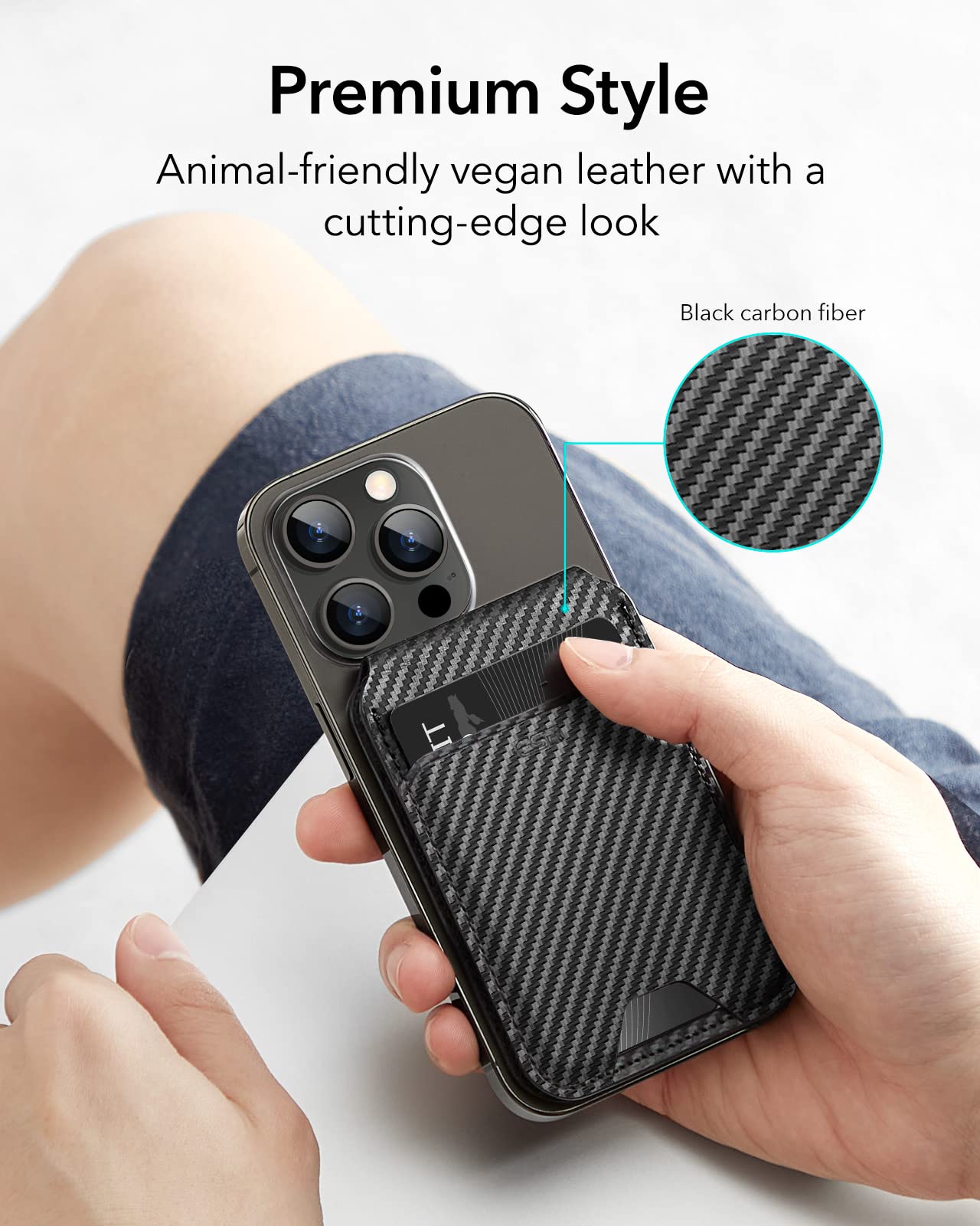 Foto 7 pulgar | Cartera Magnética Esr Para Iphone (halolock), Color Negro - Venta Internacional.