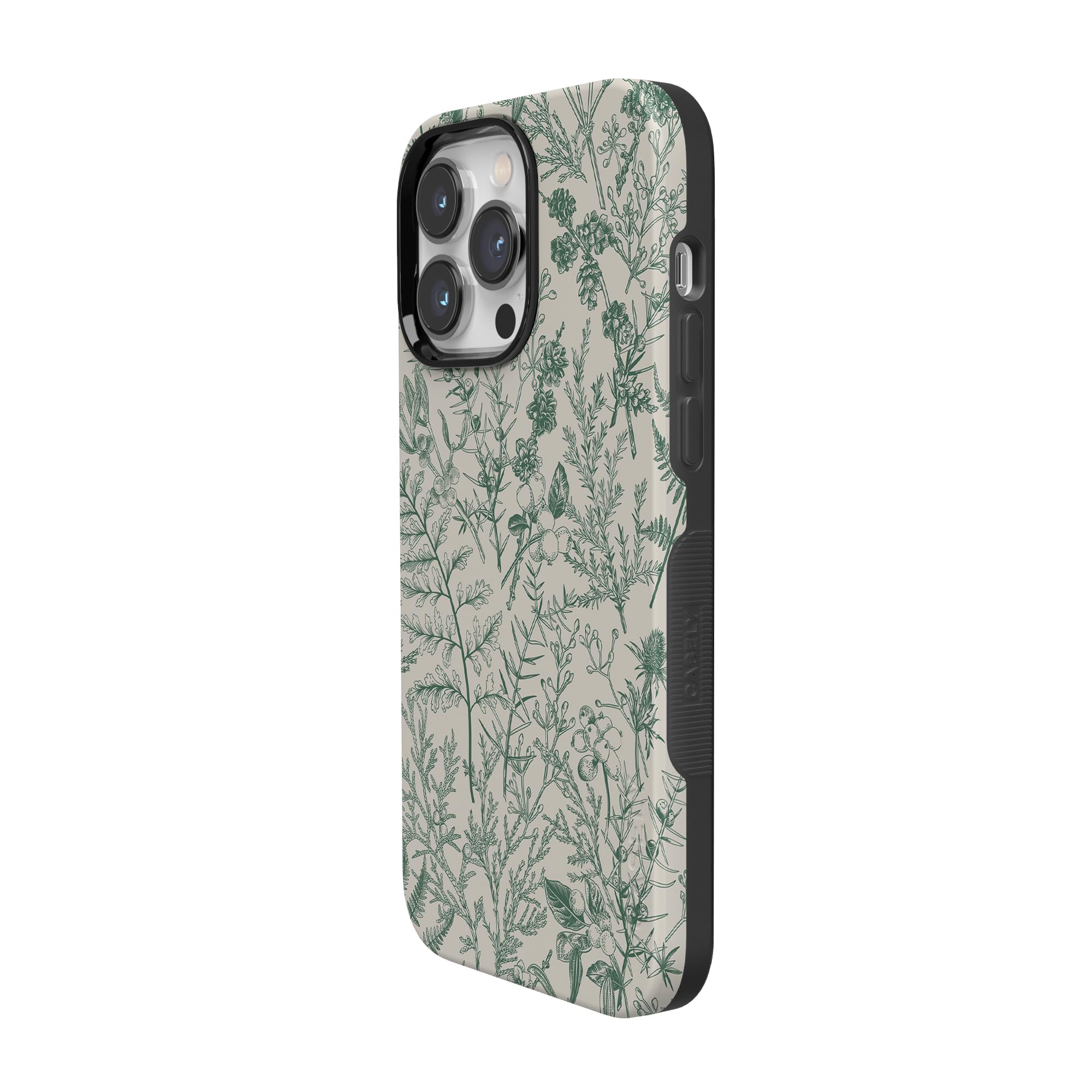 Foto 8 pulgar | Funda De Teléfono Casely Sage Garden Green Floral Para Iphone 14 Pro Max - Venta Internacional.