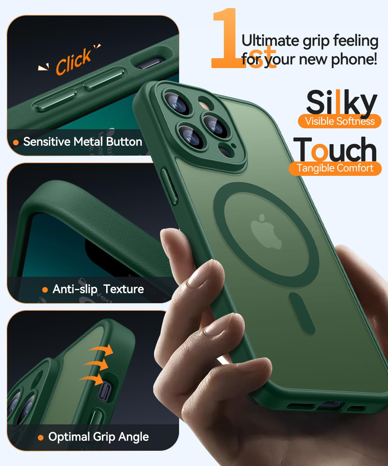 Foto 5 | Funda Magnética Canshn Compatible Con Iphone 13 Pro 6.1 - Venta Internacional.