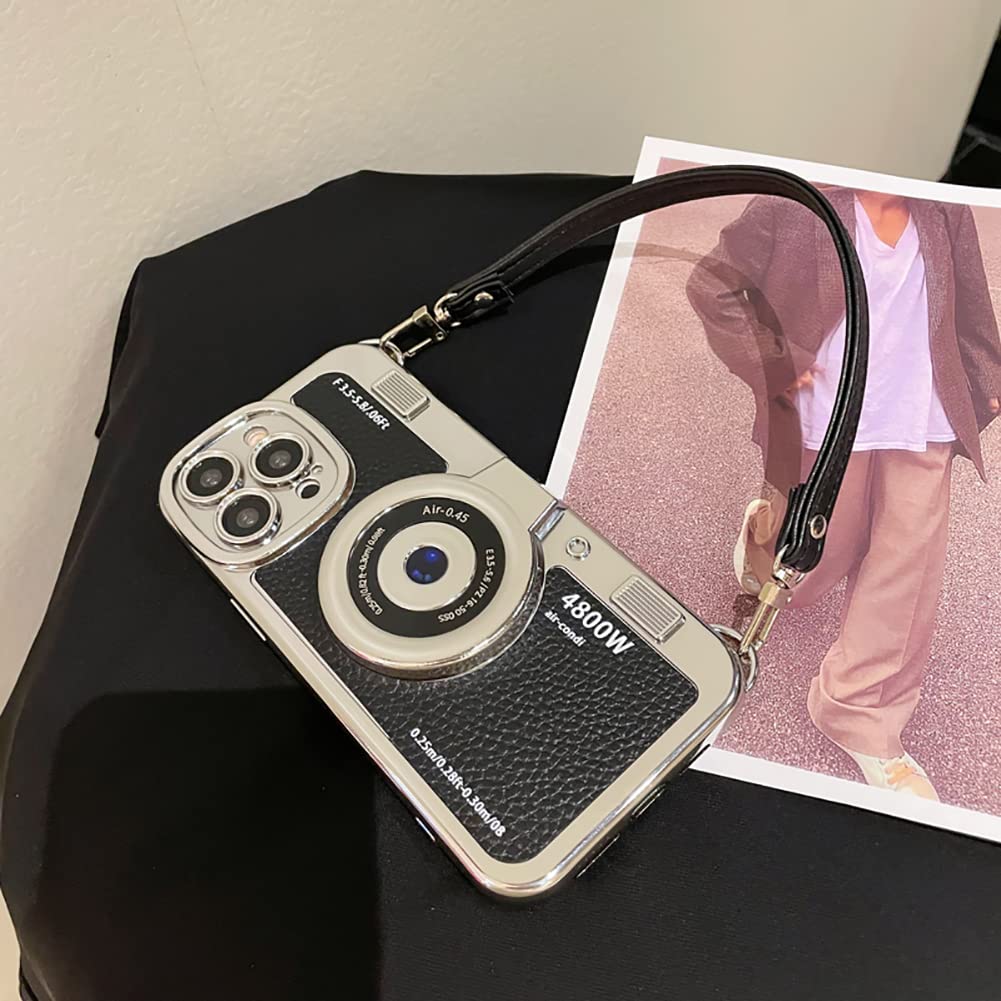Foto 7 pulgar | Funda De Teléfono Qokcoahn Compatible Con Iphone 16 Pro Max Negra - Venta Internacional.