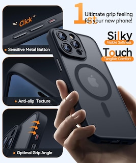 Foto 5 | Funda Magnética Canshn Compatible Con Iphone 16 Pro De 6.3 Pulgadas - Venta Internacional.