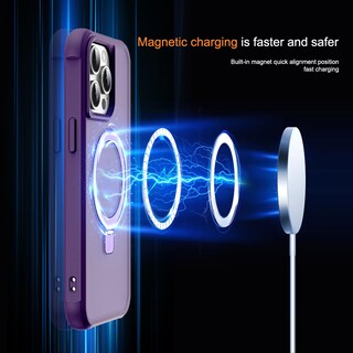 Foto 3 | Funda De Teléfono Skylmw Compatible Con Iphone 13 Pro 6.1 Púrpura - Venta Internacional.