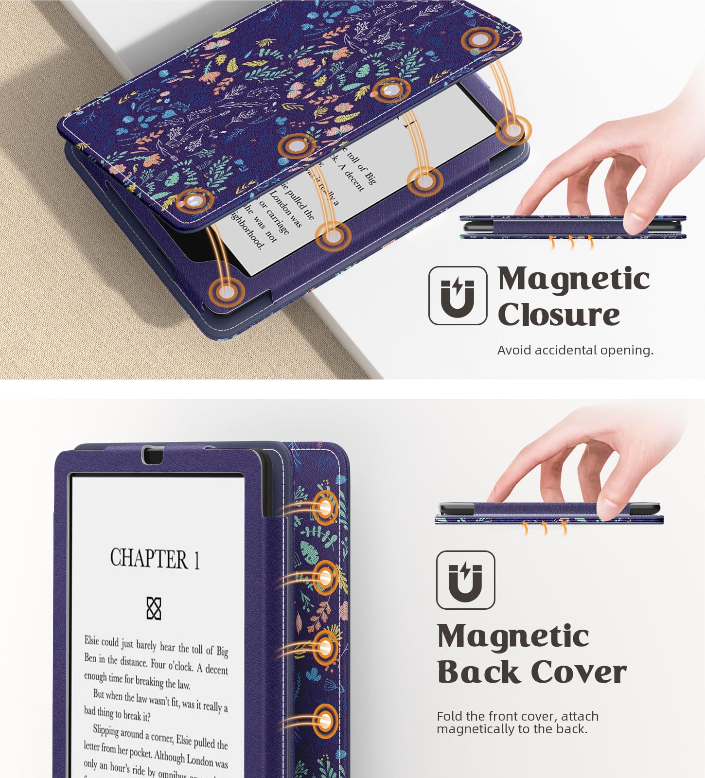 Foto 6 | Funda Moko Para Kindle Paperwhite De 12.ª Y 11.ª Generación 2024/2021 - Venta Internacional.