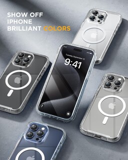 Foto 6 | Funda Para Teléfono Miracase Magnetic Con Pantalla De Cristal Para Iphone 15 Pro - Venta Internacional.