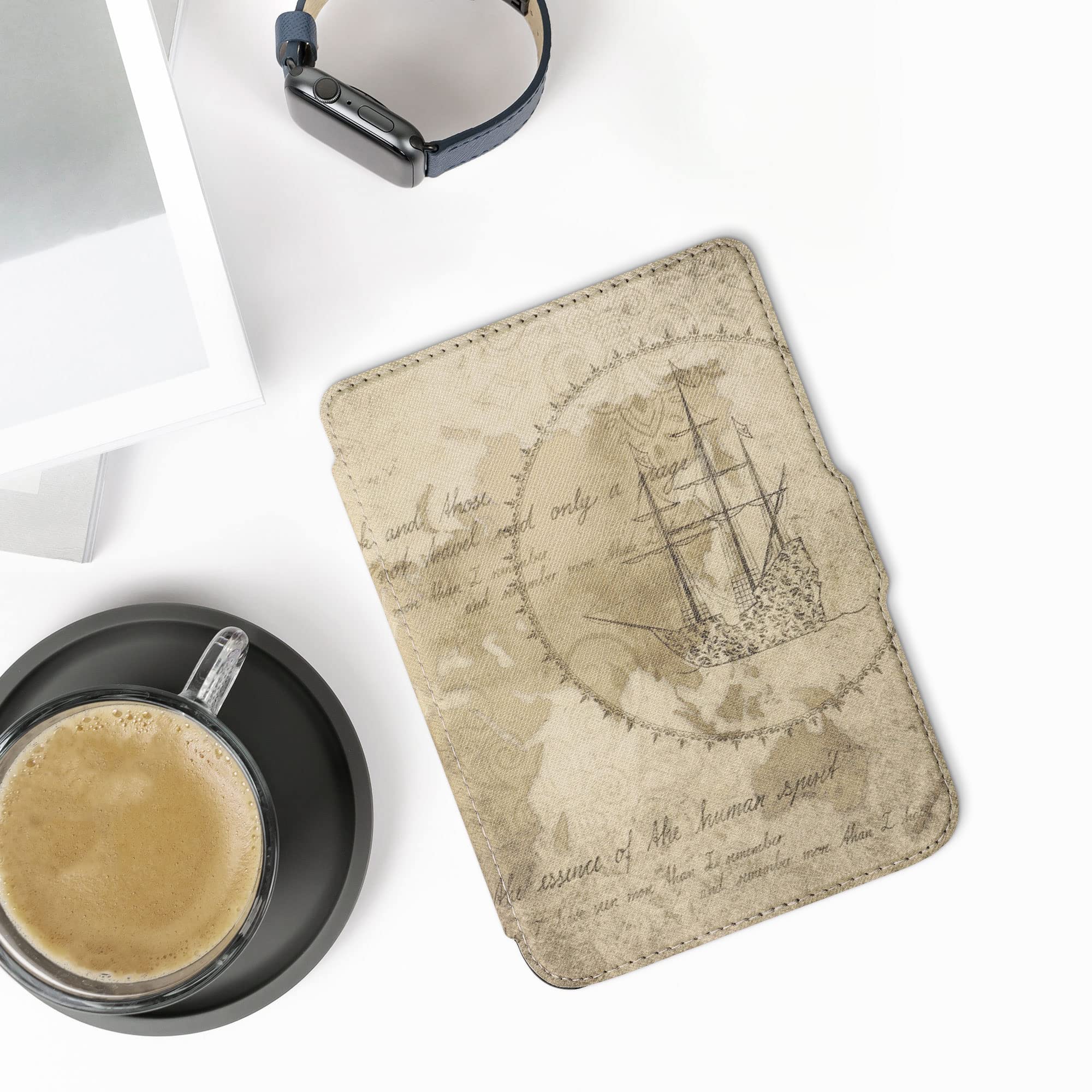 Foto 2 | Funda Para Lector Electrónico Kwmobile Compatible Con Kobo Clara 2e/tolino Shine 4 - Venta Internacional.