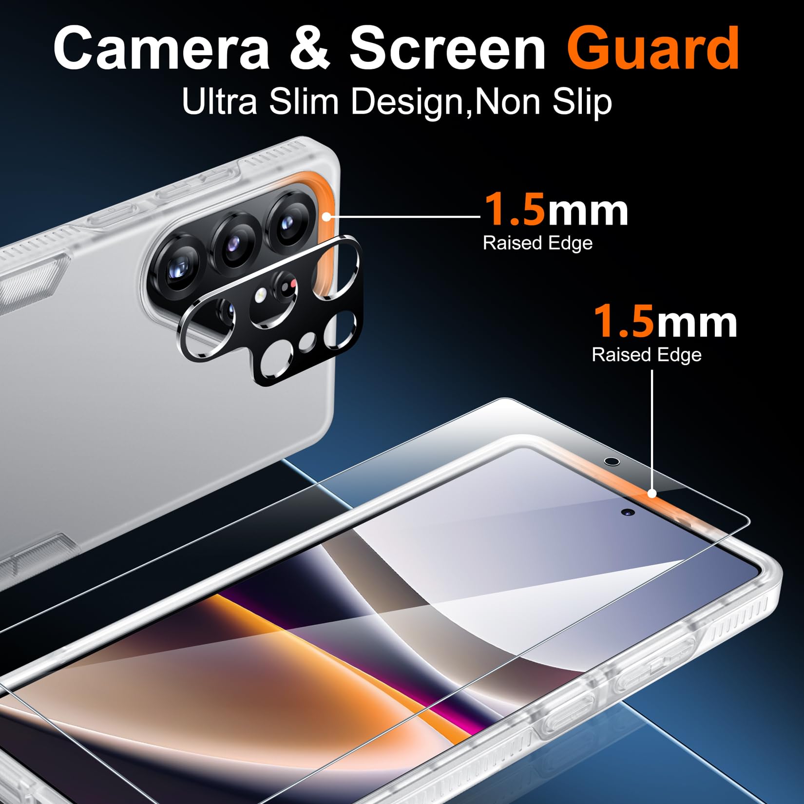 Foto 4 pulgar | Funda De Teléfono Spidercase Para Samsung Galaxy S25 Ultra 6.9'' - Venta Internacional.