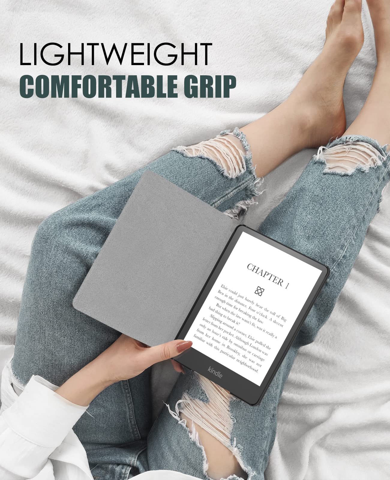 Foto 7 | Funda Moko Para Kindle Paperwhite 2021 De 6,8 Pulgadas Con Función De Encendido Y Apagado Automáticos - Venta Inte
