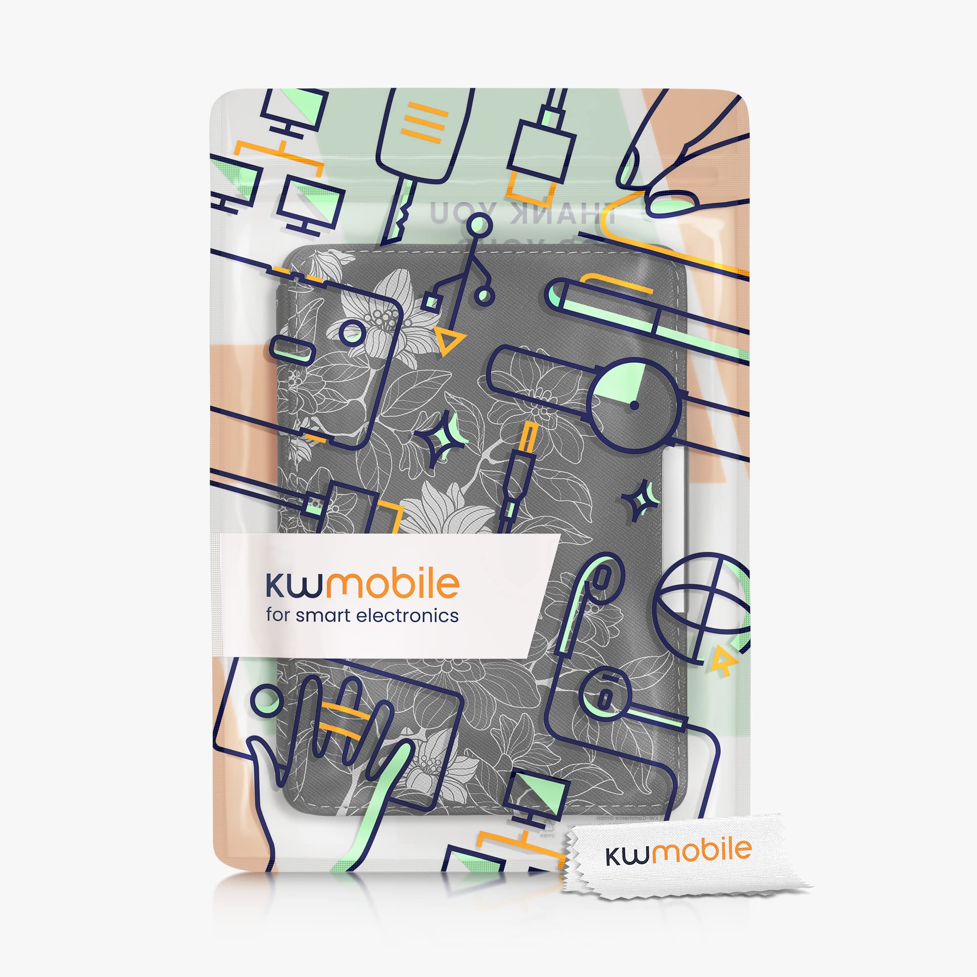 Foto 8 pulgar | Funda Kwmobile Compatible Con Amazon Kindle Paperwhite White - Venta Internacional.