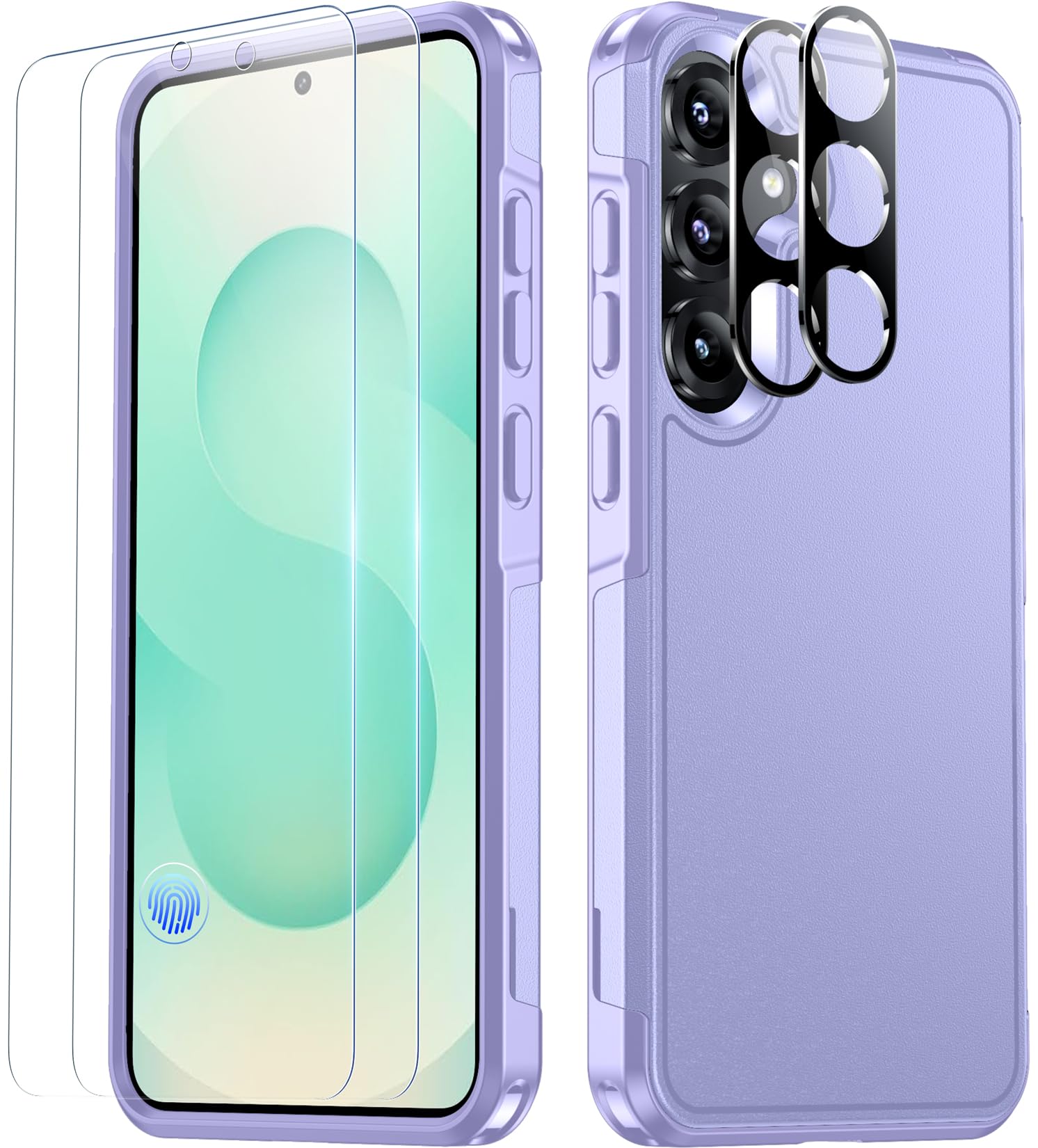 Foto 1 | Funda De Teléfono Spidercase Diseñada Para Samsung Galaxy S25 Purple - Venta Internacional.