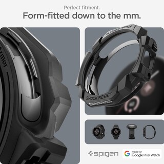 Foto 7 | Funda Spigen Rugged Armor Para Google Pixel Watch 3 De 45 Mm - Venta Internacional.