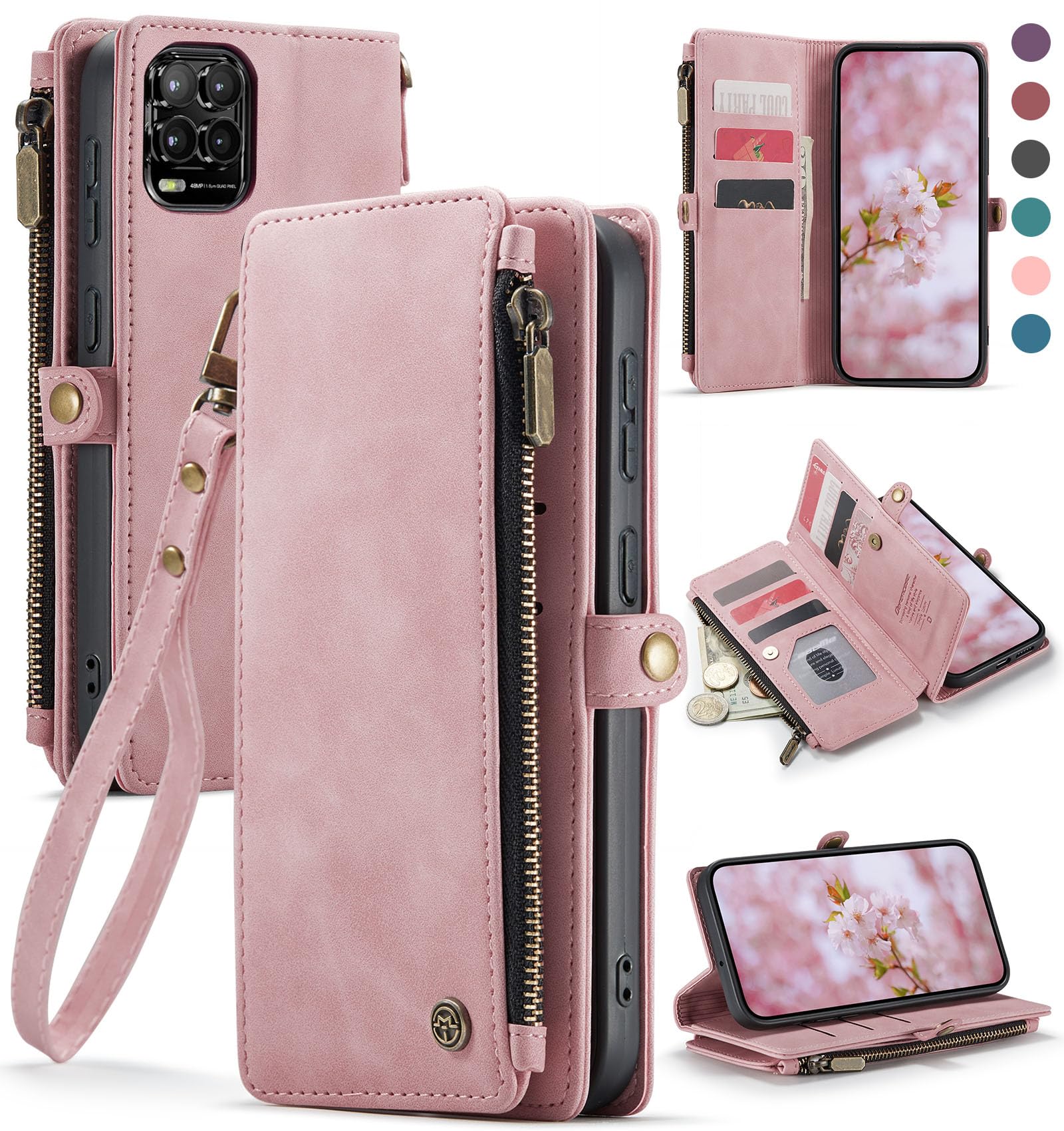 Foto 2 pulgar | Funda Tipo Cartera Defencase Para Motorola Moto G Stylus 5g (2021) - Venta Internacional.