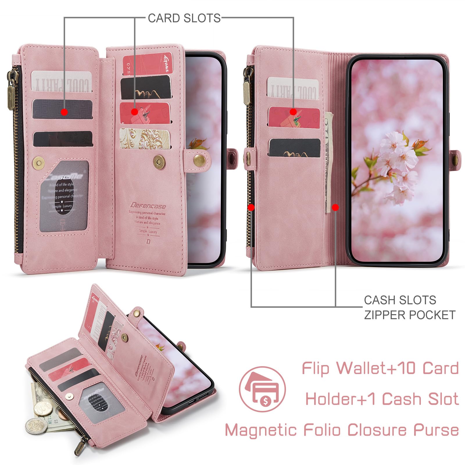 Foto 4 pulgar | Funda Tipo Cartera Defencase Para Motorola Moto G Stylus 5g (2021) - Venta Internacional.