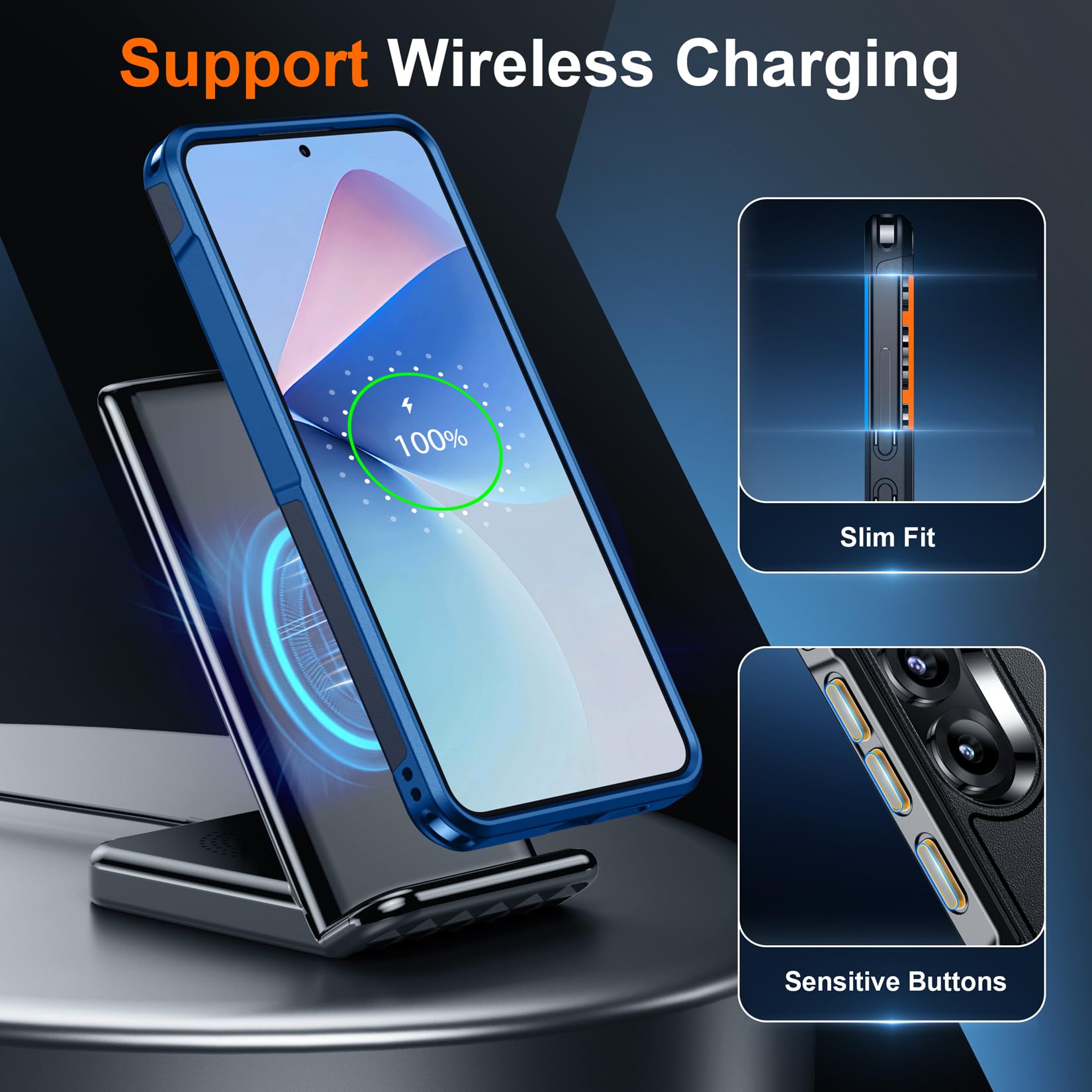 Foto 7 pulgar | Funda De Teléfono Spidercase Para Samsung Galaxy S25 Plus Con Protectores - Venta Internacional.
