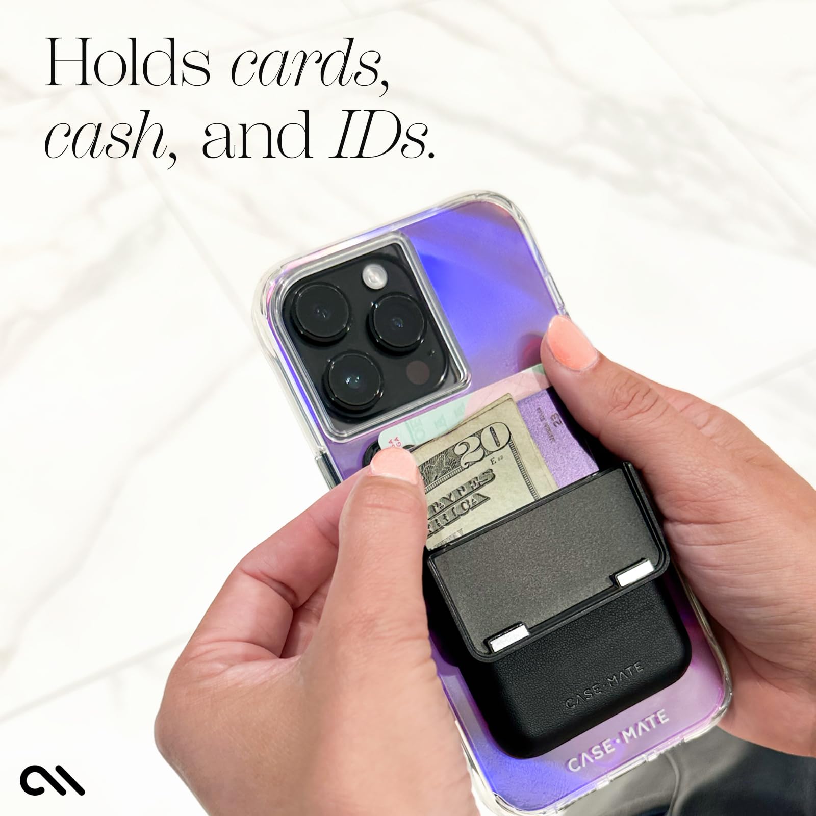 Foto 2 | Funda Tipo Cartera Magnética Para Iphone 16 Pro Max/15 Pro Max/14/13 - Venta Internacional.