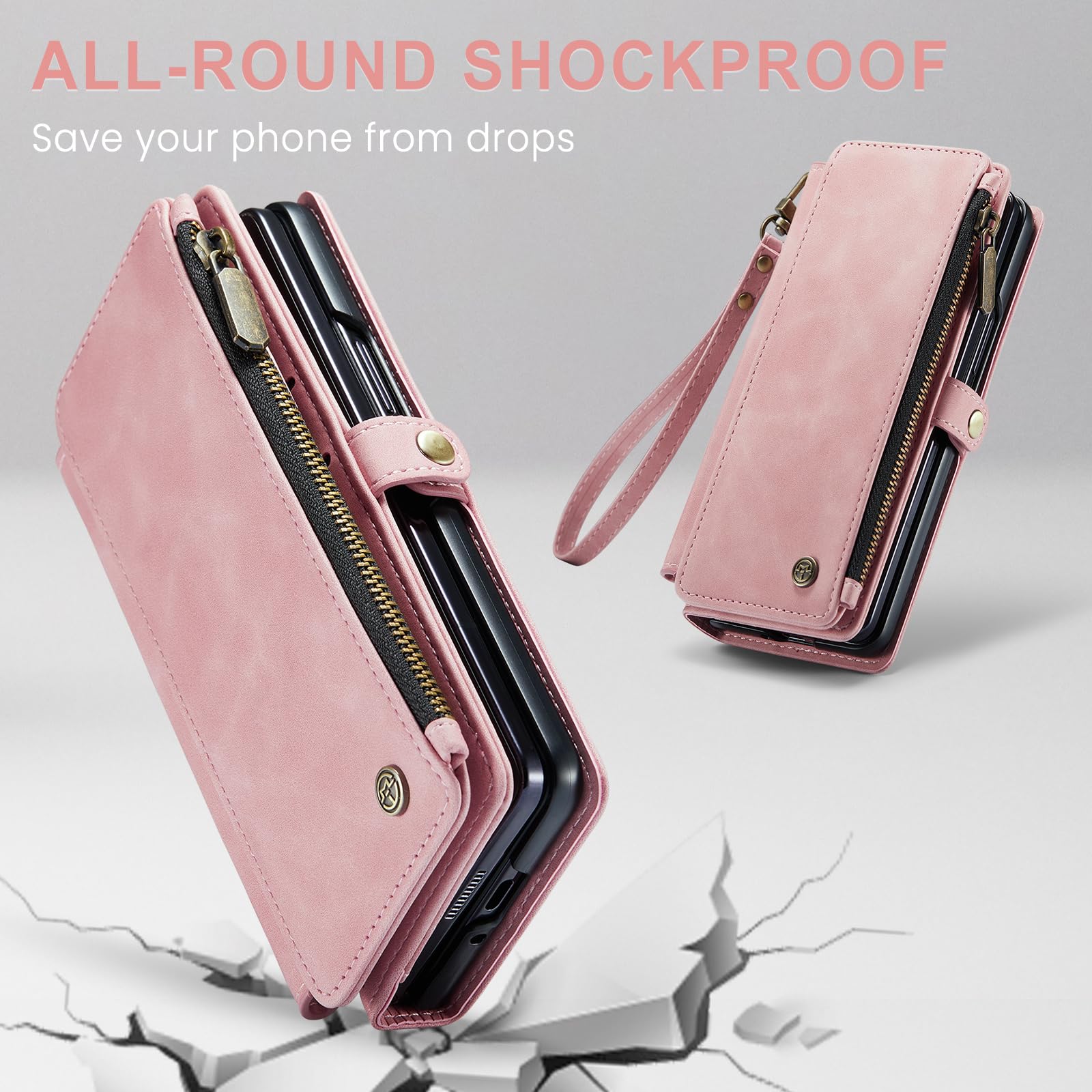 Foto 6 pulgar | Funda Tipo Cartera Compatible Con Samsung Galaxy Z Fold 6 - Venta Internacional.