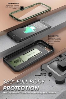 Foto 4 | Funda De Teléfono Supcase Unicorn Beetle Pro Para Iphone Se 3ª Y 2ª Generación/7/8 - Venta Internacional.