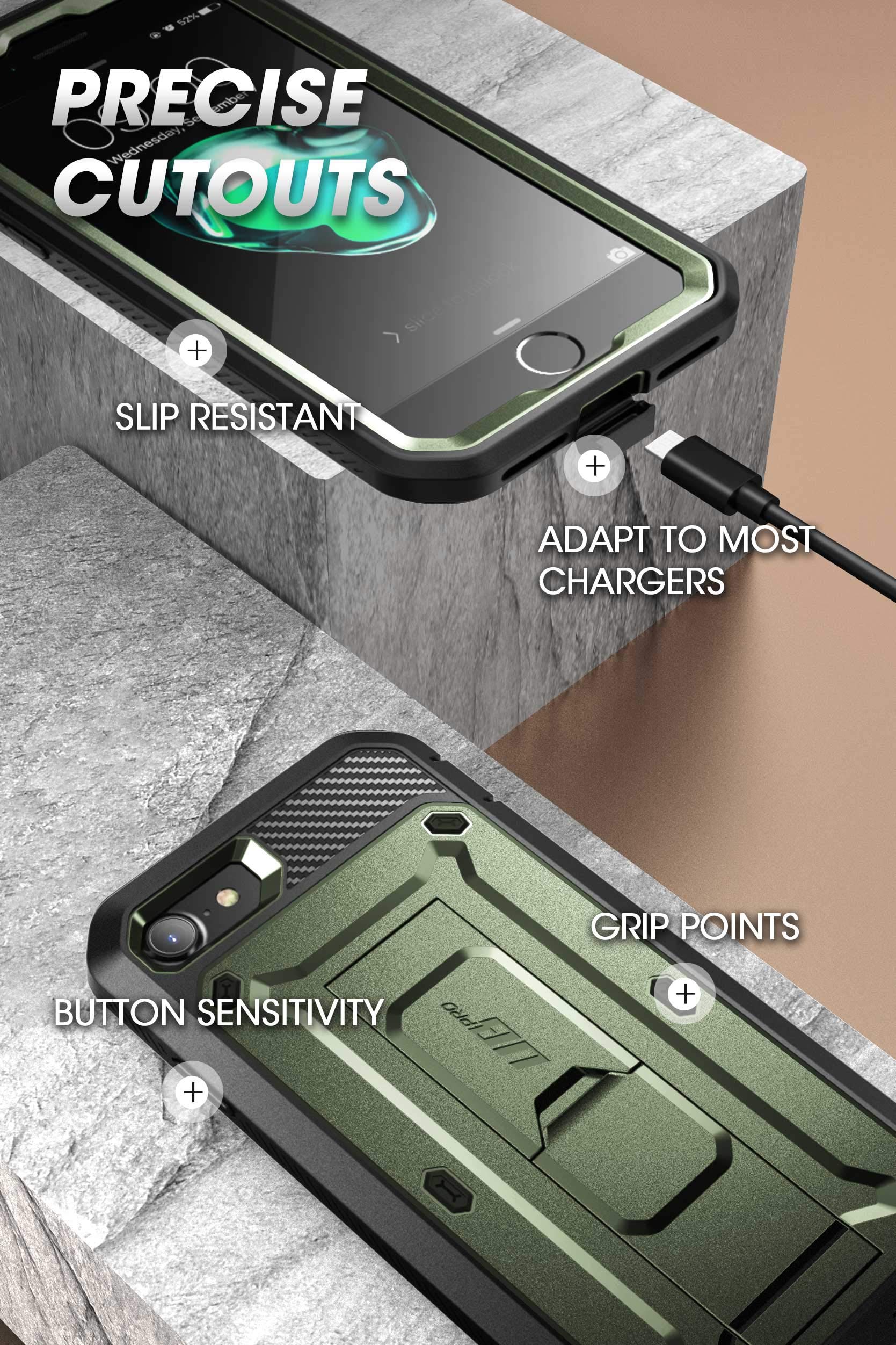 Foto 6 pulgar | Funda De Teléfono Supcase Unicorn Beetle Pro Para Iphone Se 3ª Y 2ª Generación/7/8 - Venta Internacional.