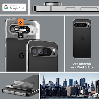 Foto 2 | Protector De Pantalla Para Lente De Cámara Spigen Glastr Ez Fit Pixel 9 Pro - Venta Internacional.
