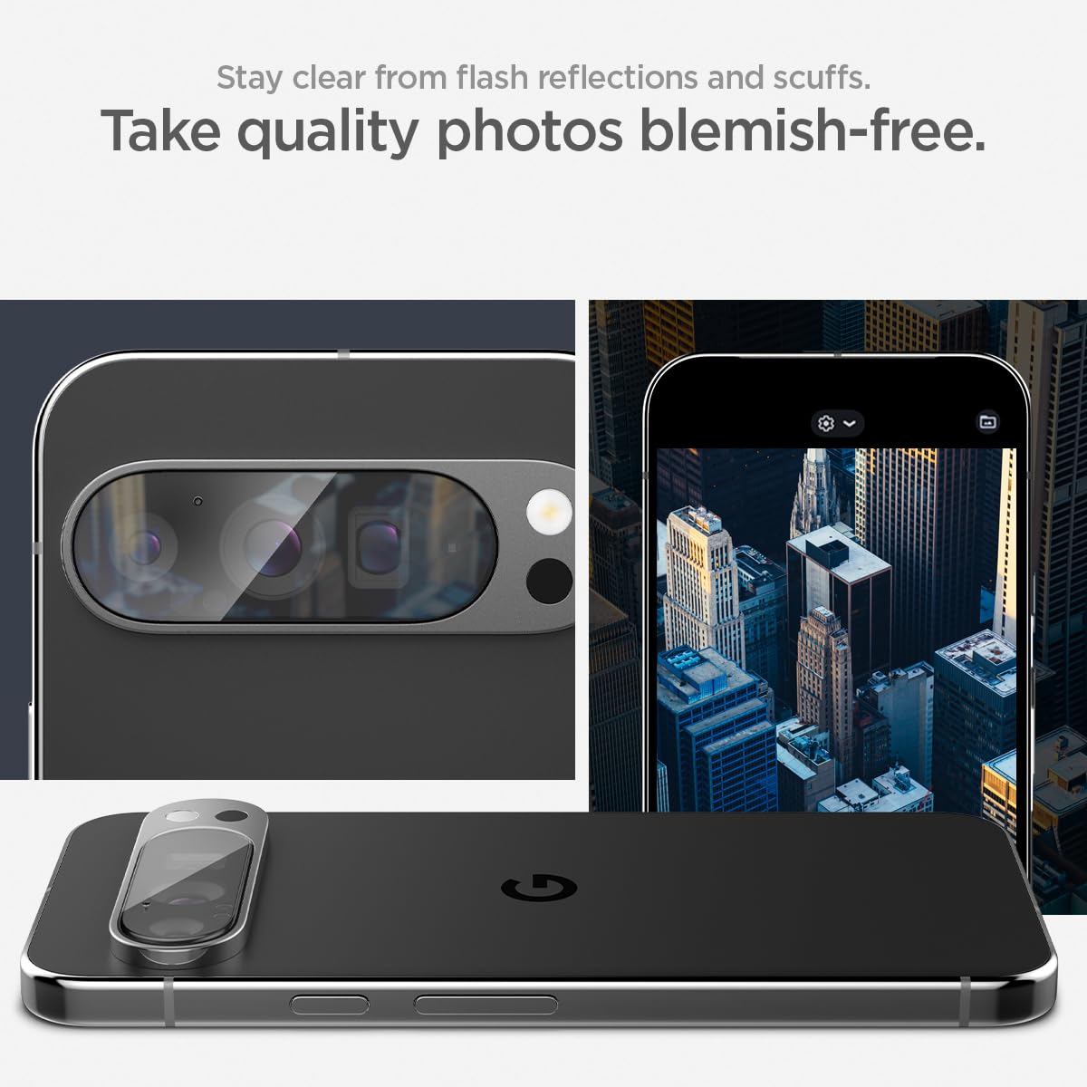 Foto 5 pulgar | Protector De Pantalla Para Lente De Cámara Spigen Glastr Ez Fit Pixel 9 Pro - Venta Internacional.