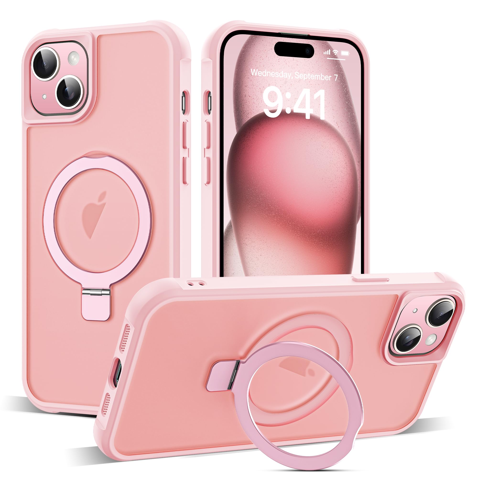 Foto 2 pulgar | Funda De Teléfono Skylmw Compatible Con Iphone 15 6.1 Con Magsafe - Venta Internacional.