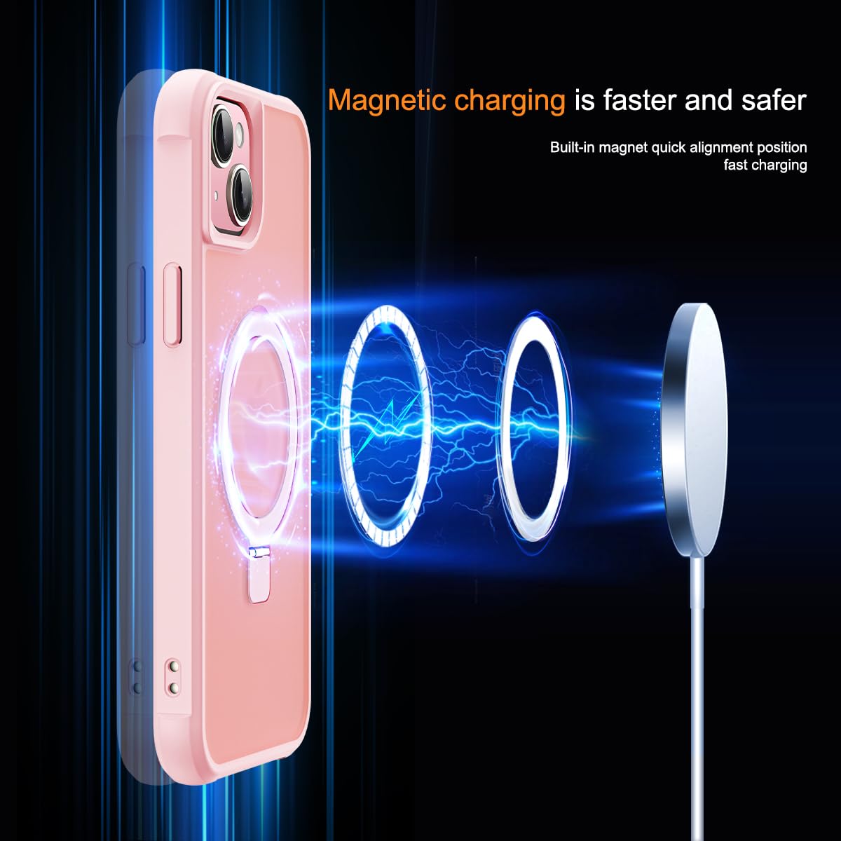 Foto 3 | Funda De Teléfono Skylmw Compatible Con Iphone 15 6.1 Con Magsafe - Venta Internacional.
