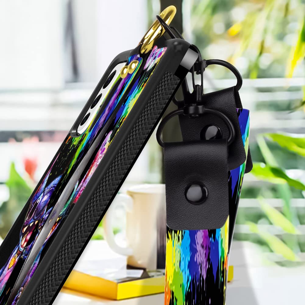 Foto 4 pulgar | Funda De Teléfono Con Diseño De Dibujos Animados Para Samsung Galaxy S24 Plus Con Cordón - Venta Internacional.