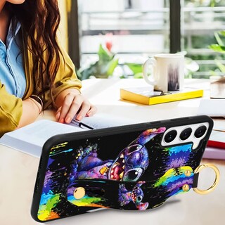 Foto 4 | Funda De Teléfono Con Diseño De Dibujos Animados Para Samsung Galaxy S24 Plus Con Cordón - Venta Internacional.