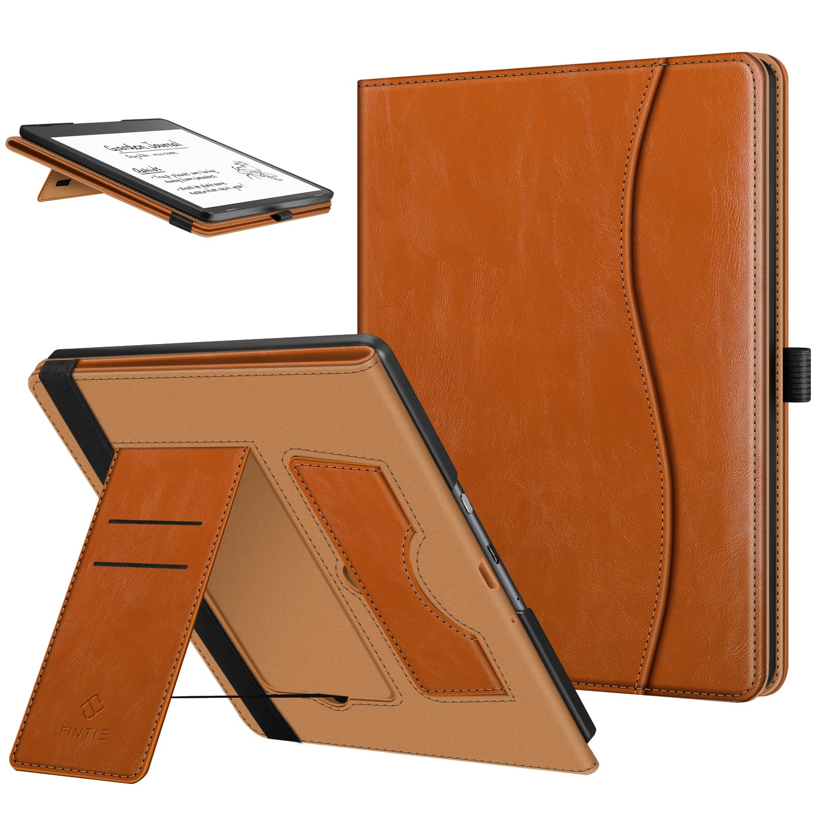 Foto 2 pulgar | Funda Fintie Con Soporte Para Kindle Scribe 10,2 Pulgadas 2024/2022, Color Marrón - Venta Internacional.