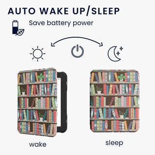 Foto 3 | Funda Para Lector Electrónico Kwmobile Compatible Con Barnes & Noble Nook Glowlight 4/4e - Venta Internacional.