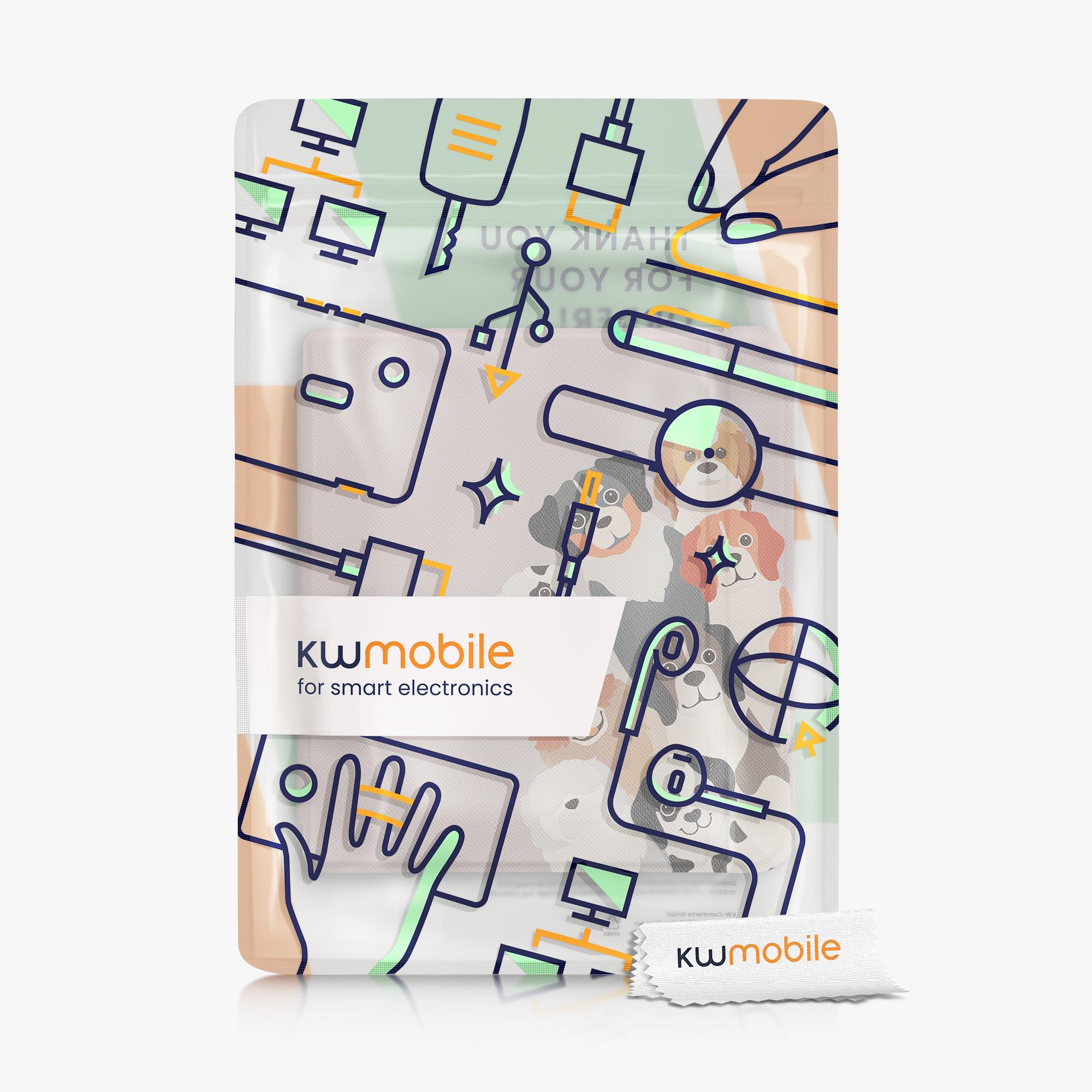 Foto 8 pulgar | Funda Kwmobile Compatible Con El Lector Electrónico Kobo Libra 2 - Venta Internacional.