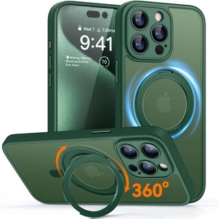 Foto 1 | Funda Para Teléfono Canshn Con Soporte Magnético Con Giro De 360° Para Iphone 15 Pro Max - Venta Internacional.