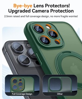 Foto 4 | Funda Para Teléfono Canshn Con Soporte Magnético Con Giro De 360° Para Iphone 15 Pro Max - Venta Internacional.