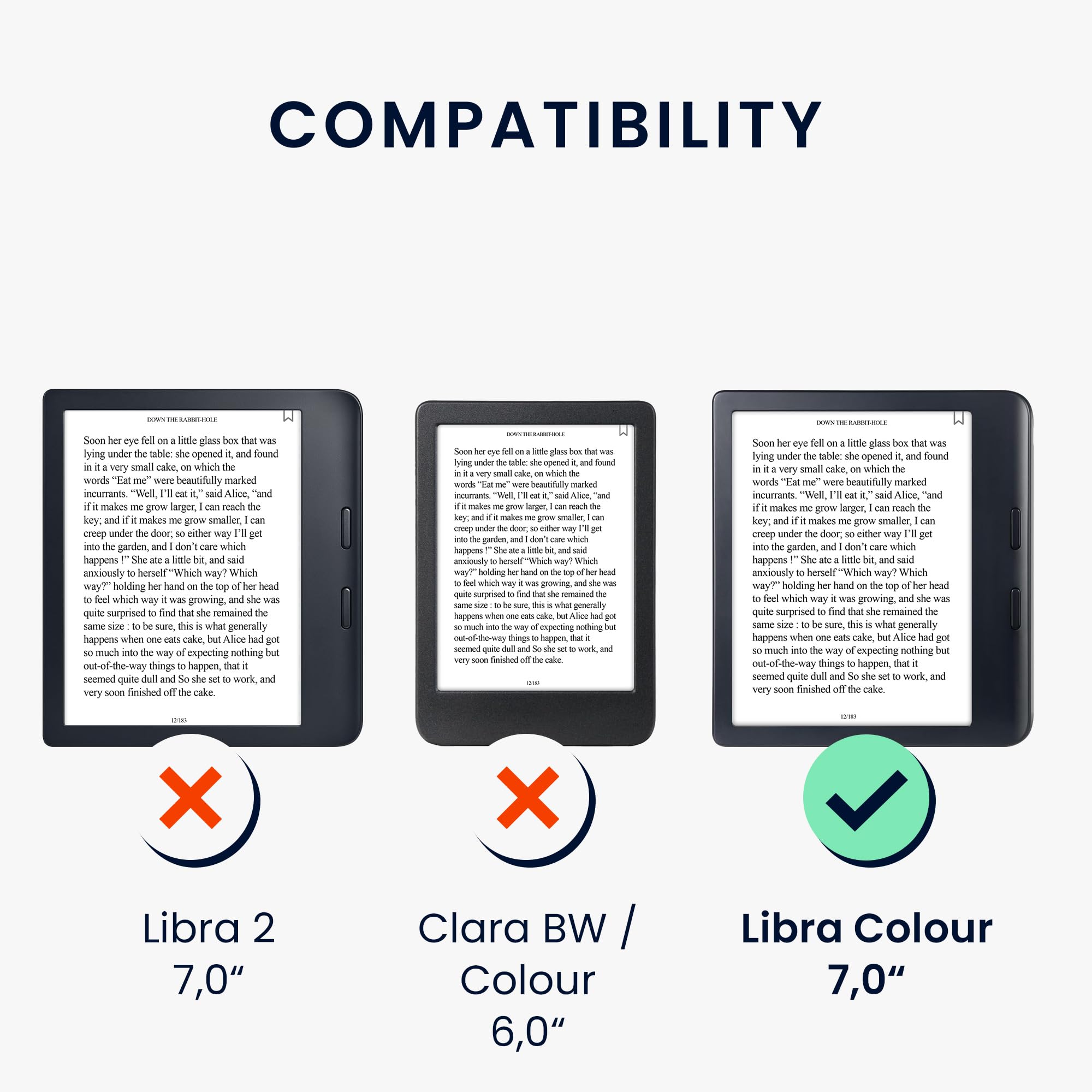 Foto 6 | Funda Para Lector Electrónico Kwmobile Compatible Con Kobo Libra Colour - Venta Internacional.