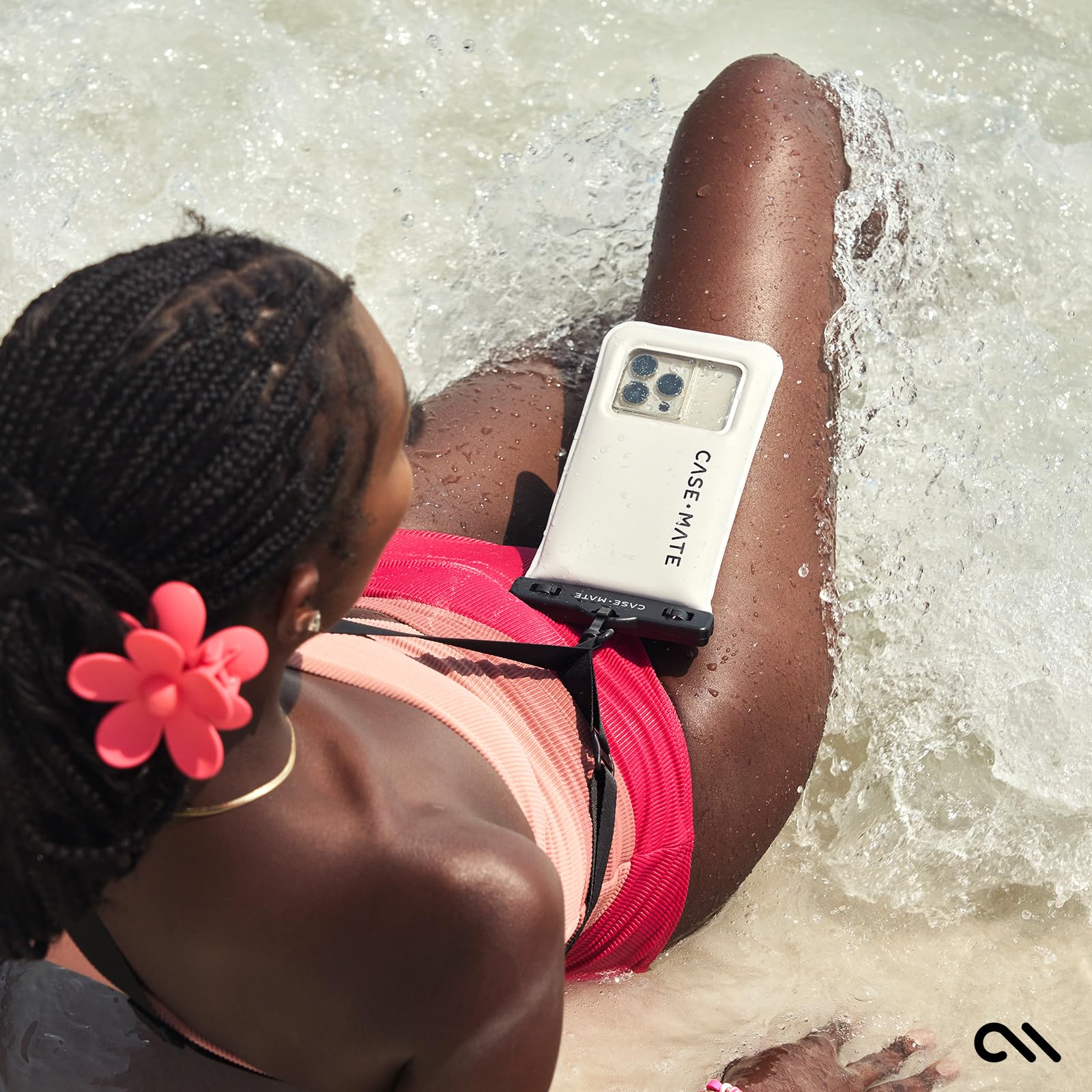 Foto 4 pulgar | Funda Impermeable Para Teléfono Case-mate Ip68 Para Iphone Con Cordón - Venta Internacional.