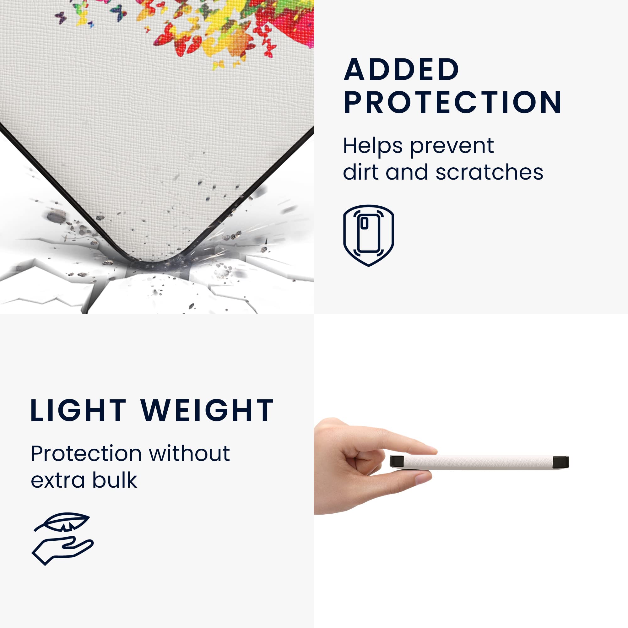 Foto 4 | Funda Kwmobile Compatible Con El Lector Electrónico Kobo Libra 2 - Venta Internacional.