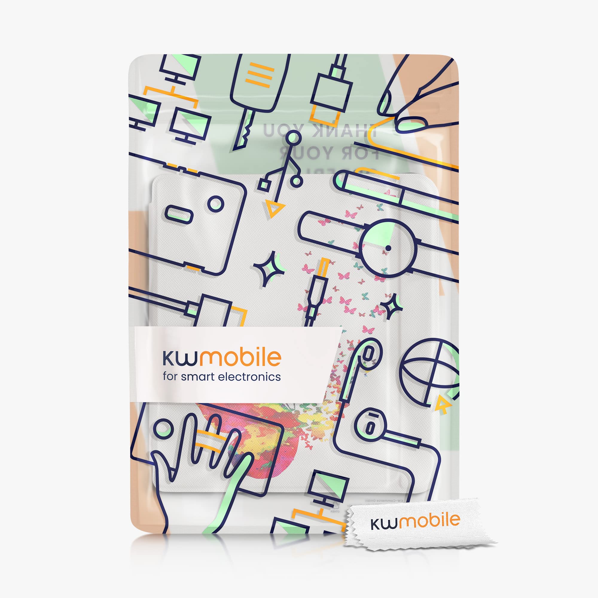 Foto 8 pulgar | Funda Kwmobile Compatible Con El Lector Electrónico Kobo Libra 2 - Venta Internacional.