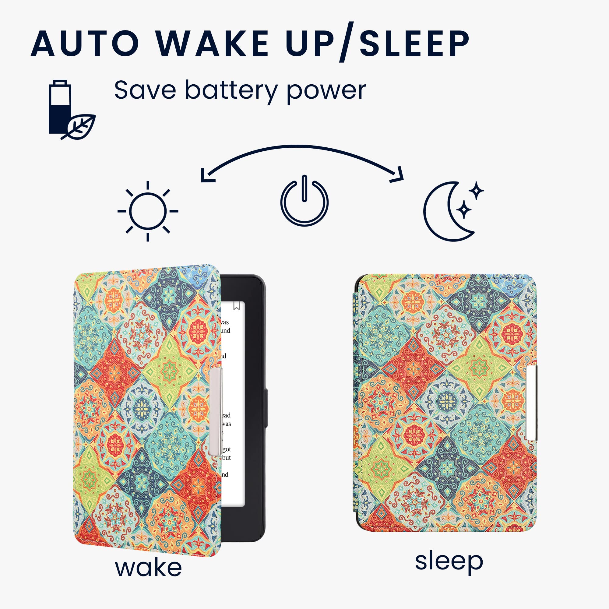 Foto 4 pulgar | Funda Kwmobile Compatible Con Amazon Kindle Paperwhite - Venta Internacional.