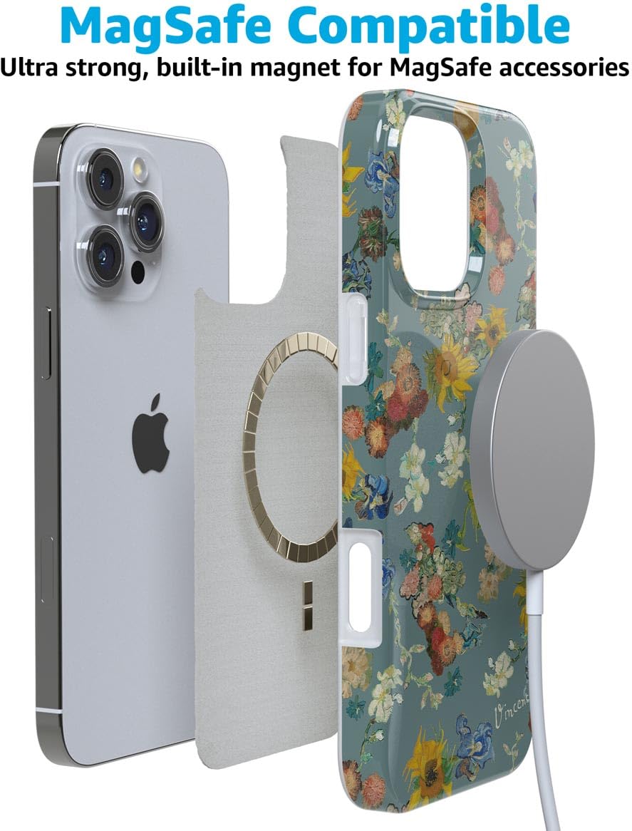 Foto 5 pulgar | Funda Para Teléfono Casely Classic Ultra Slim Van Gogh Para Iphone 16 Pro Max - Venta Internacional.