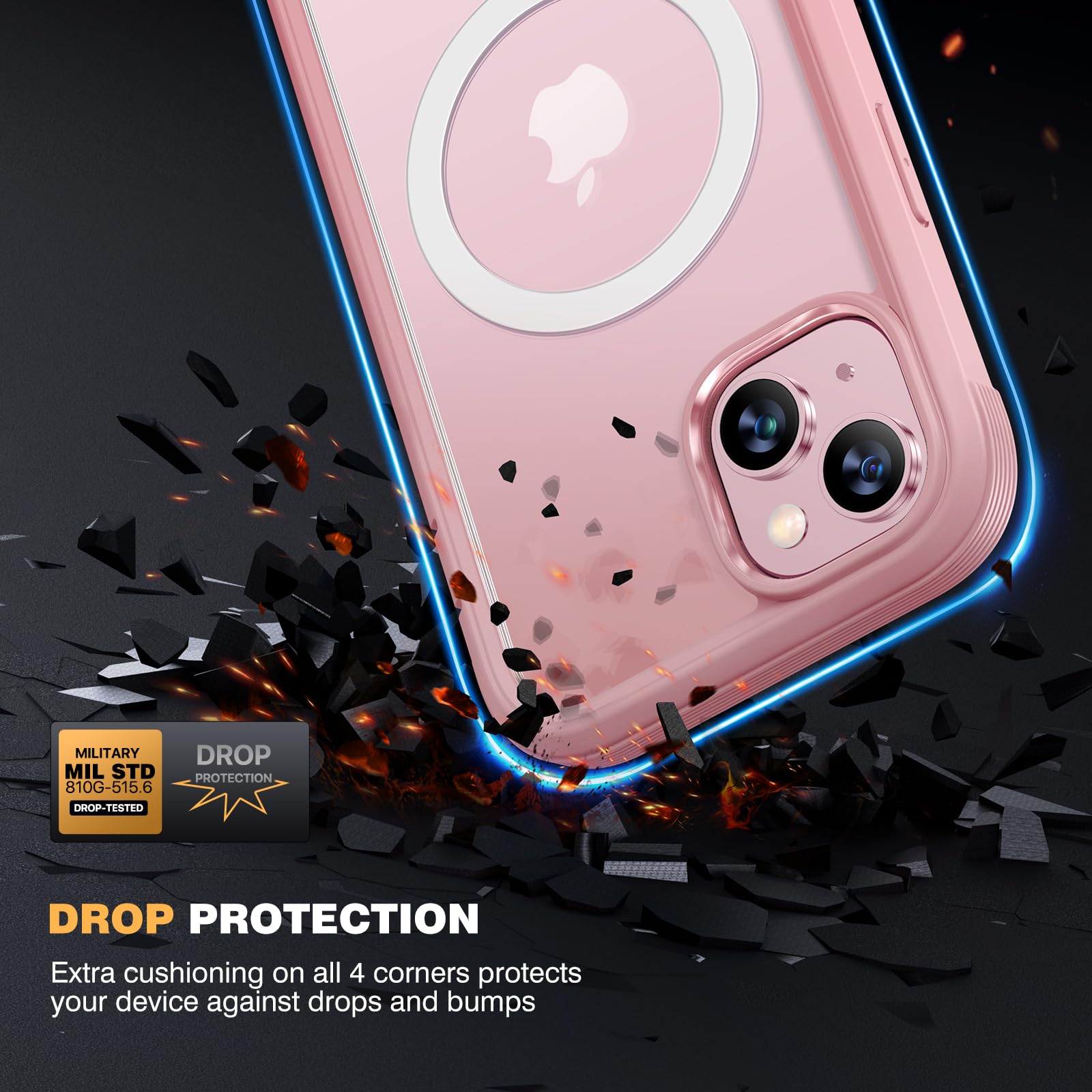 Foto 4 pulgar | Funda Magnética Diaclara Para Iphone 15 Con Protector De Pantalla - Venta Internacional.